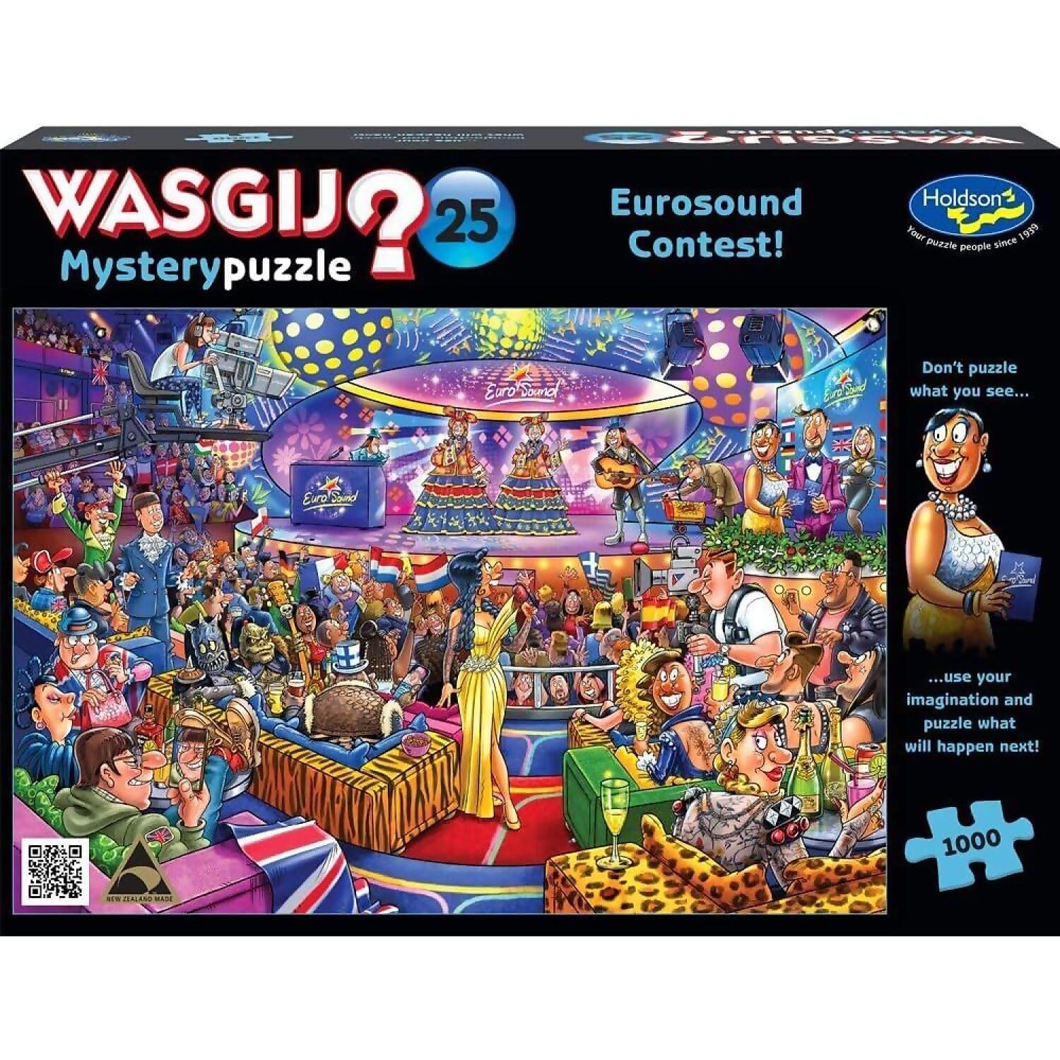 Wasgij? - Mystery 25 - Eurosound Contest! - Holdson Jigsaw Puzzle 1000 Pieces