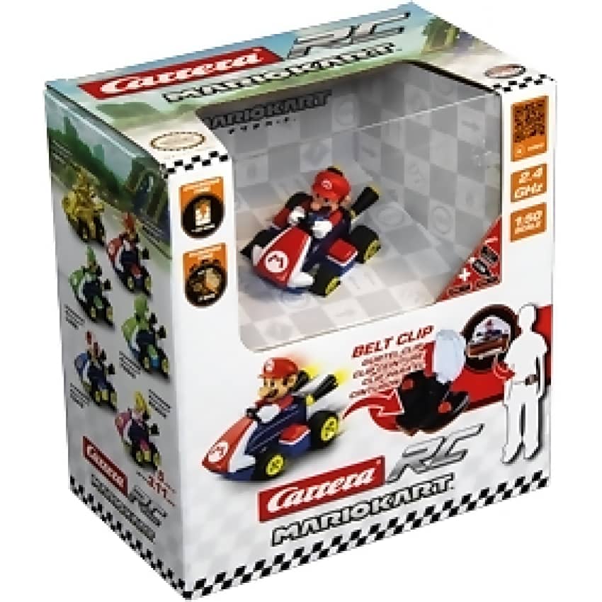 CARRERA - RC 2.4GHZ MARIO KART MINI RC 1:50 SCALE MARIO