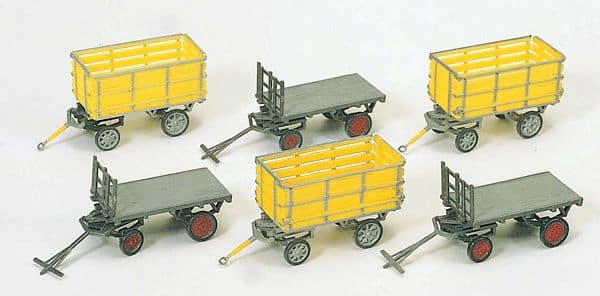 PREISER POSTAL CARTS AI2117112 TRAIN ACCESSORIES
