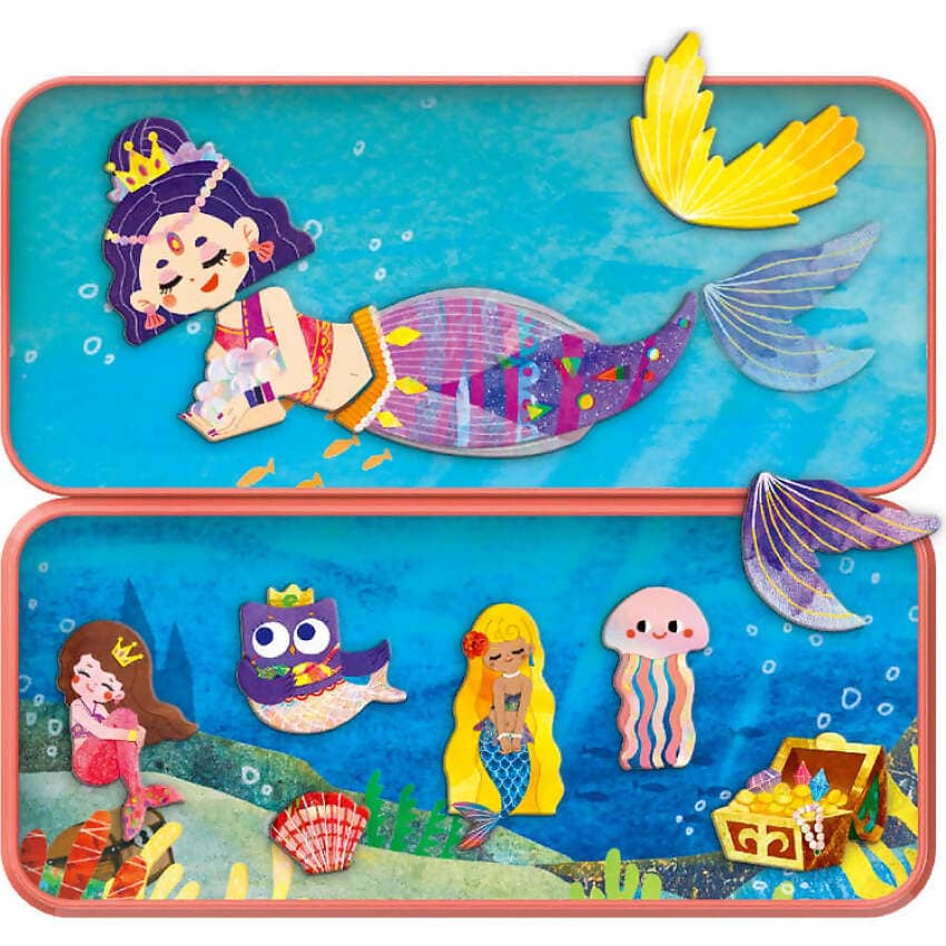 mierEdu - Travel Magnetic Puzzle Box Mermaids