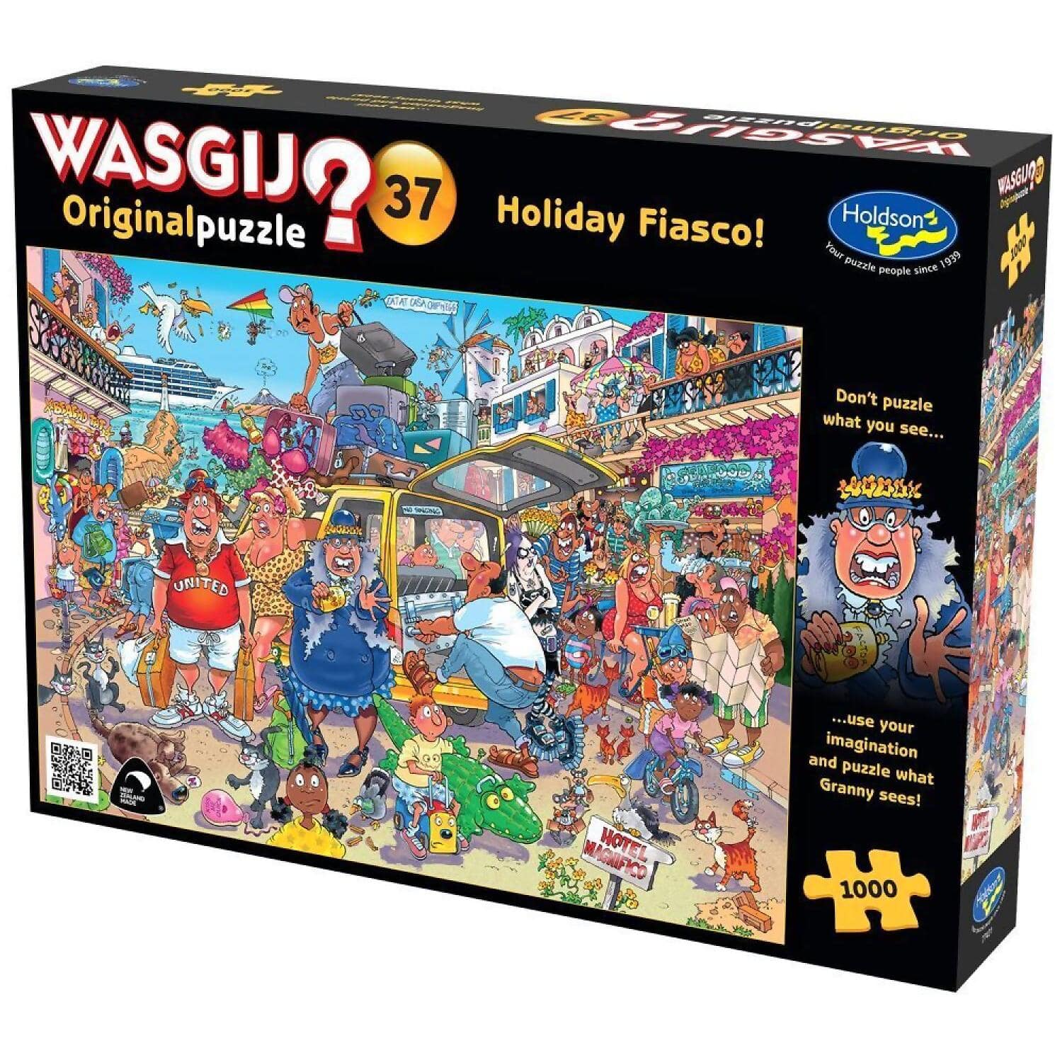 Wasgij? - Original 37 - Holiday Fiasco Holdson Jigsaw Puzzle 1000 Pieces