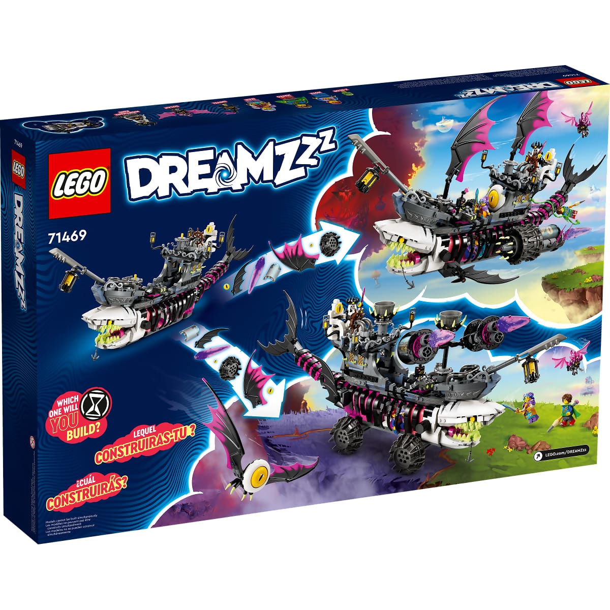LEGO® 71469 Nightmare Shark Ship - DreamZzz