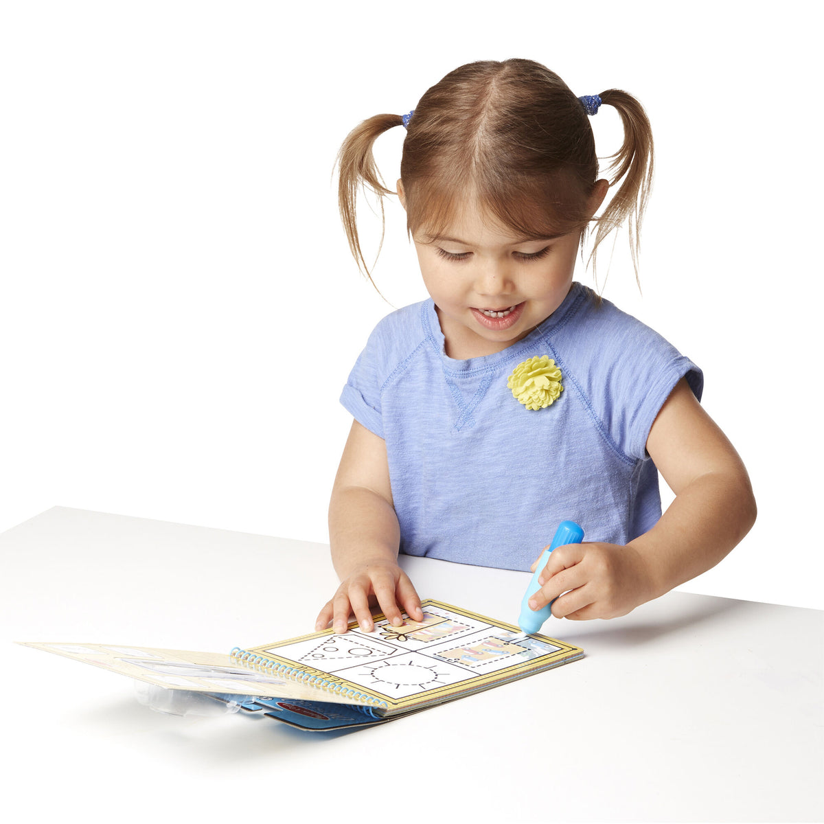 Melissa & Doug - Water Wow! - Colors & Shapes Water Reveal Pad - On The Go Travel Activity