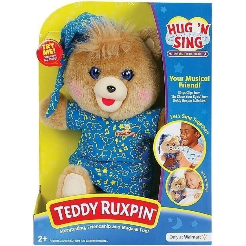 Wicked Cool Toys - Teddy Ruxpin Hug N Sing Lullaby Bear