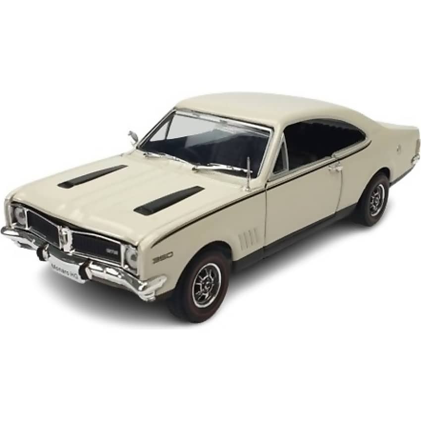 DDA COLLECTIBLES - 1:32 SCALE - 1970 WHITE HOLDEN MONARO HG GTS 350 - DIECAST MODEL