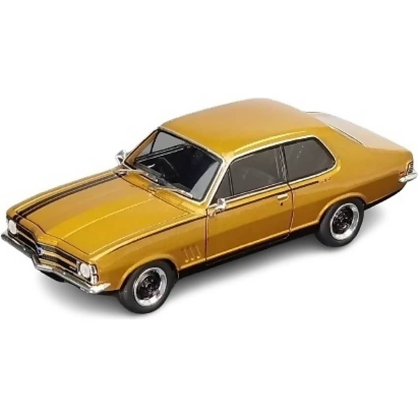 DDA COLLECTIBLES - 1:24 SCALE - HOLDEN TORANA LC GTR HERMES YELLOW - DIECAST MODEL