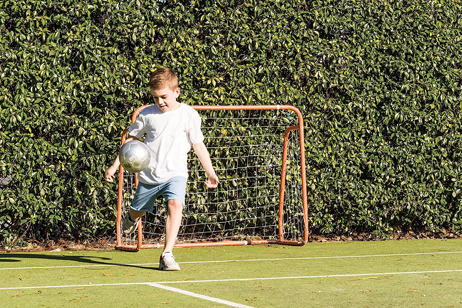 Orbit - Excite Metal Backyard Soccer Goal (orange)