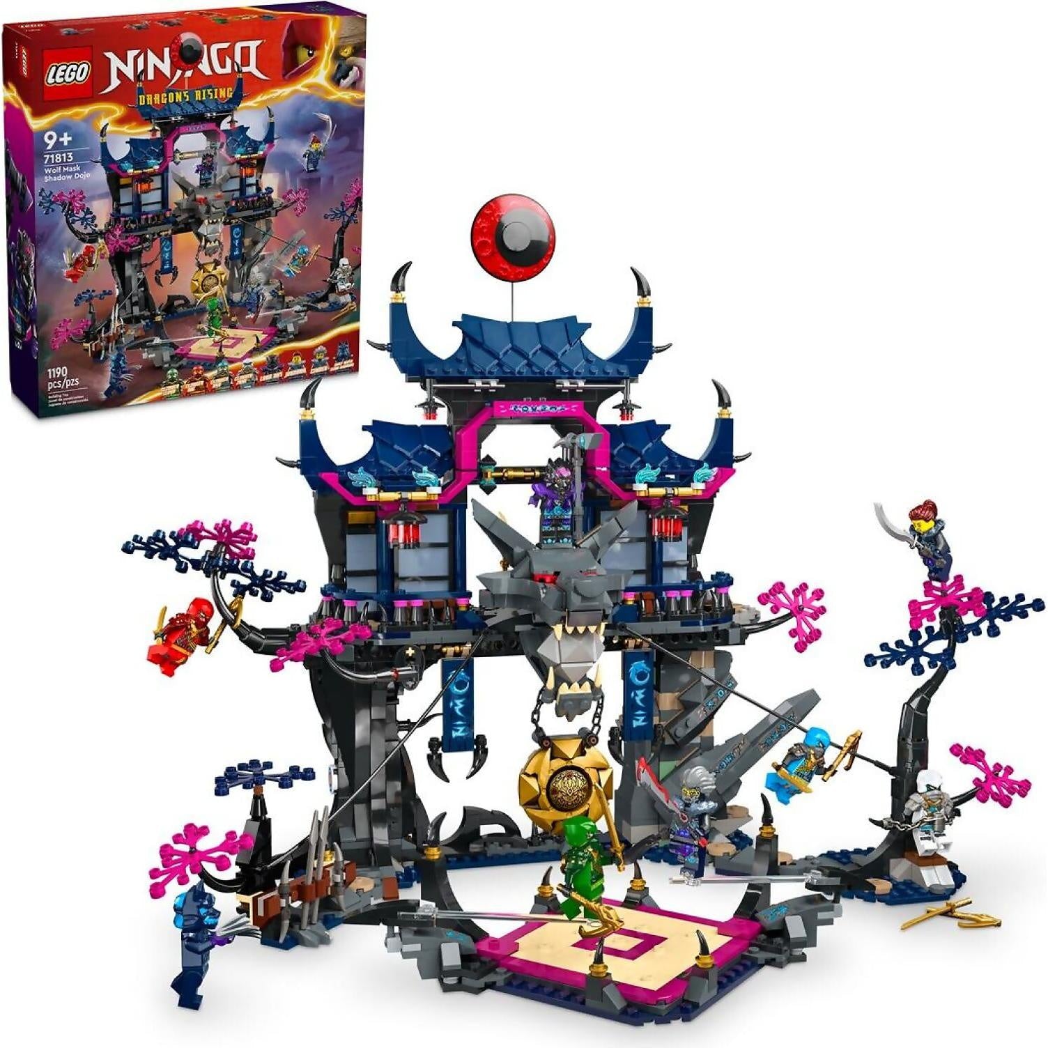 LEGO® 71813 Wolf Mask Shadow Dojo - NINJAGO®
