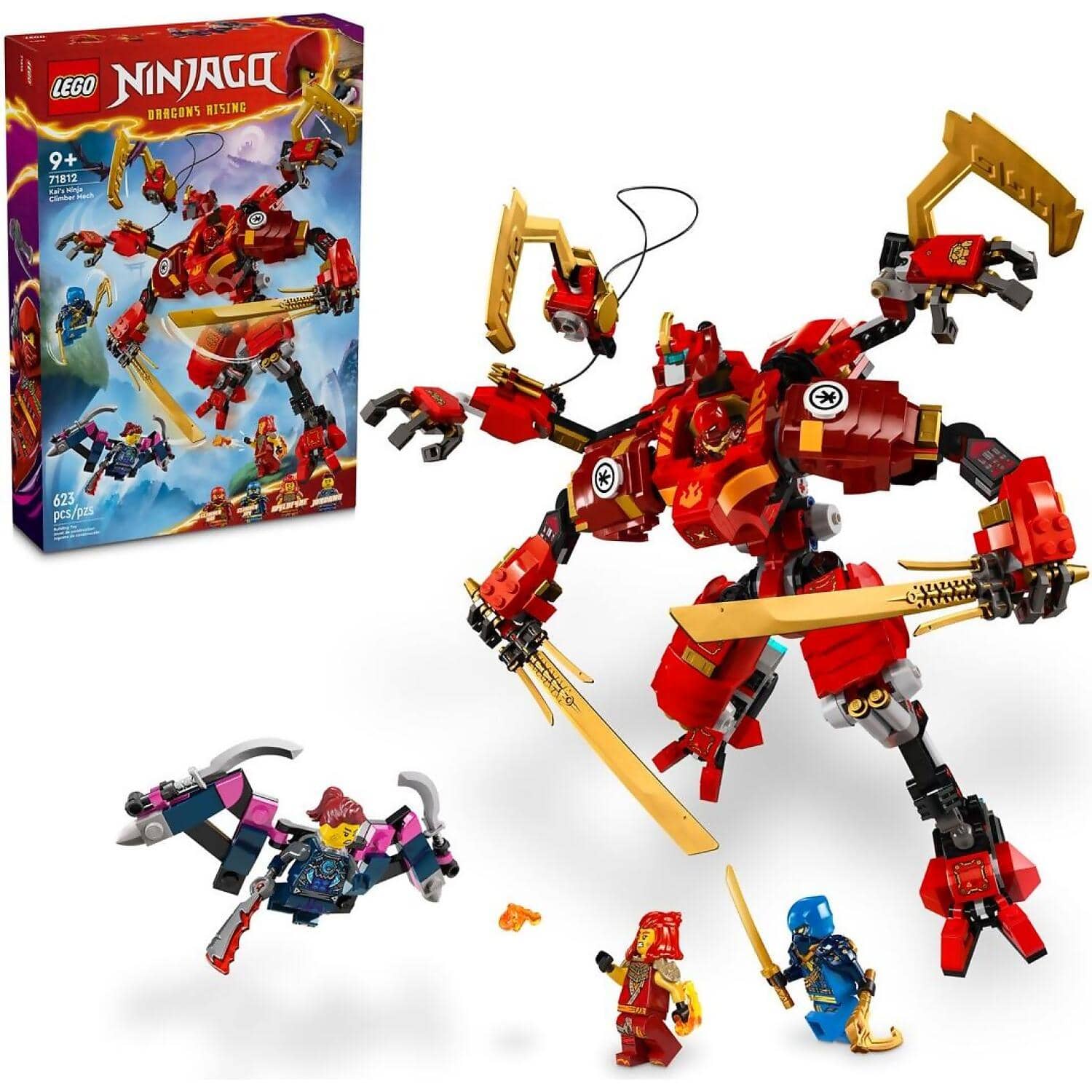 LEGO® 71812 Kai's Ninja Climber Mech - NINJAGO®