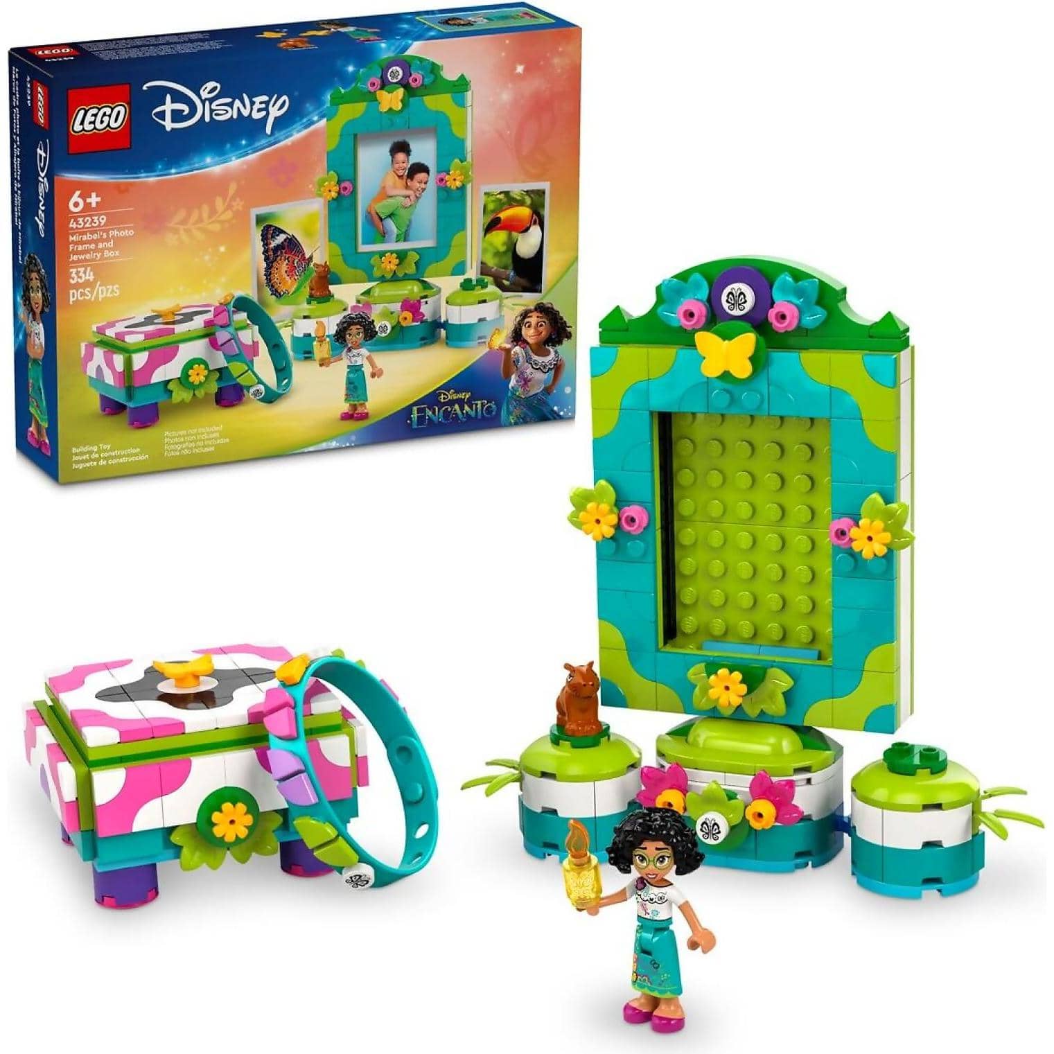 LEGO® 43239 Mirabel's Photo Frame and Jewelry Box - Disney
