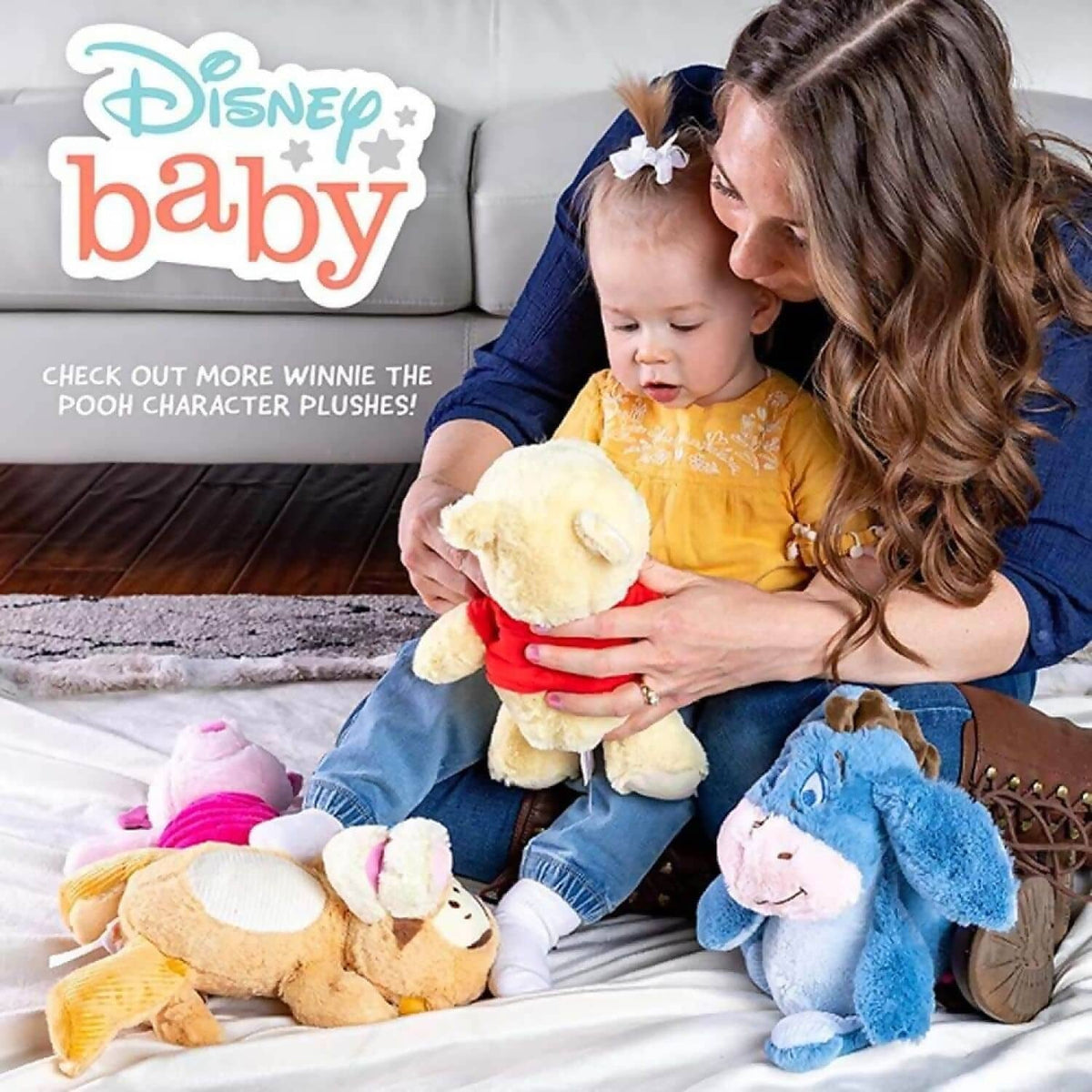 Winnie The Pooh - Piglet Plush Disney Baby 30cm - Jasnor