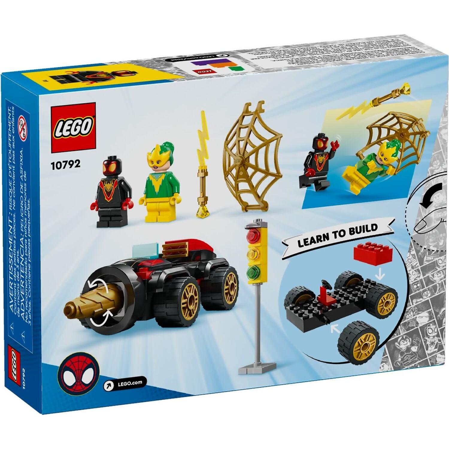LEGO® 10792 Drill Spinner Vehicle - Marvel Spidey Super Heroes 4+