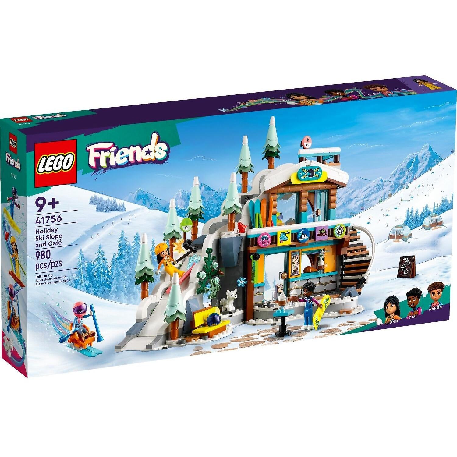 LEGO® 41756 Holiday Ski Slope and Cafe - Friends