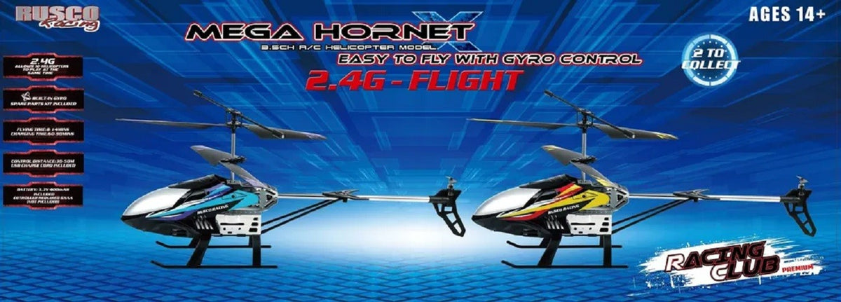 RUSCO RACING MEGA HORNET HELICOPTER