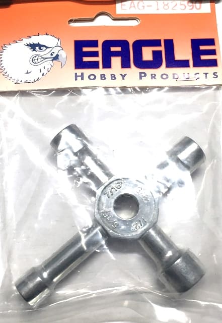 EAGLE HOBBY PRODUCTS - WRENCH 4WAY IMPERIAL SHORT 182590