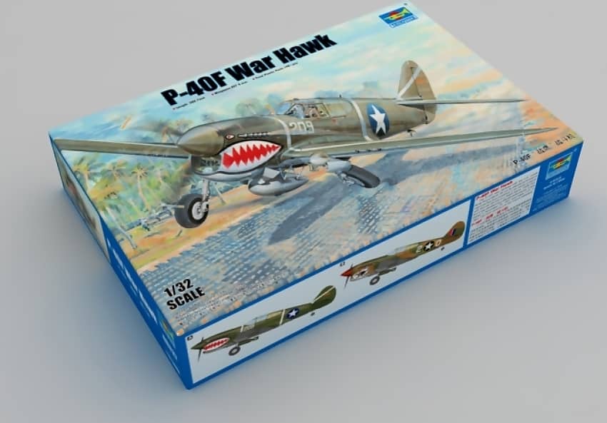 TRUMPETER 1:32 P-40F WARHAWK