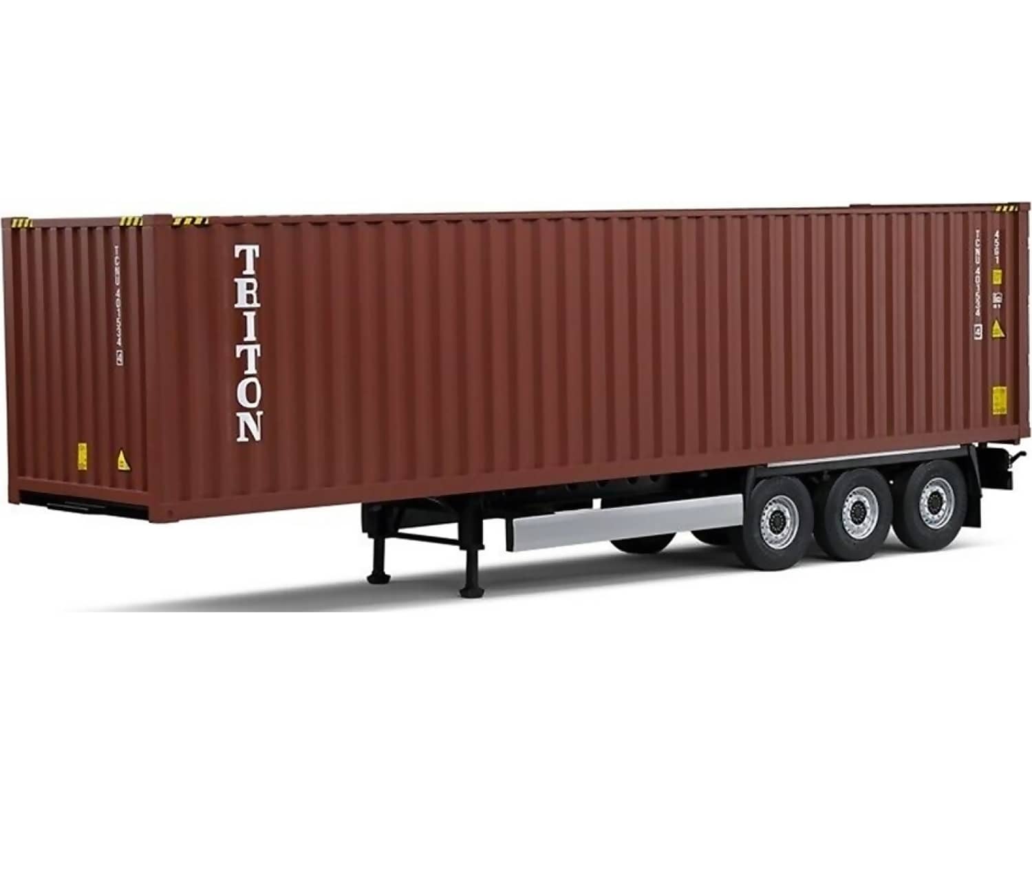 SOLIDO 1:24 REMORQUE PORTE CONTAINER RED 2021