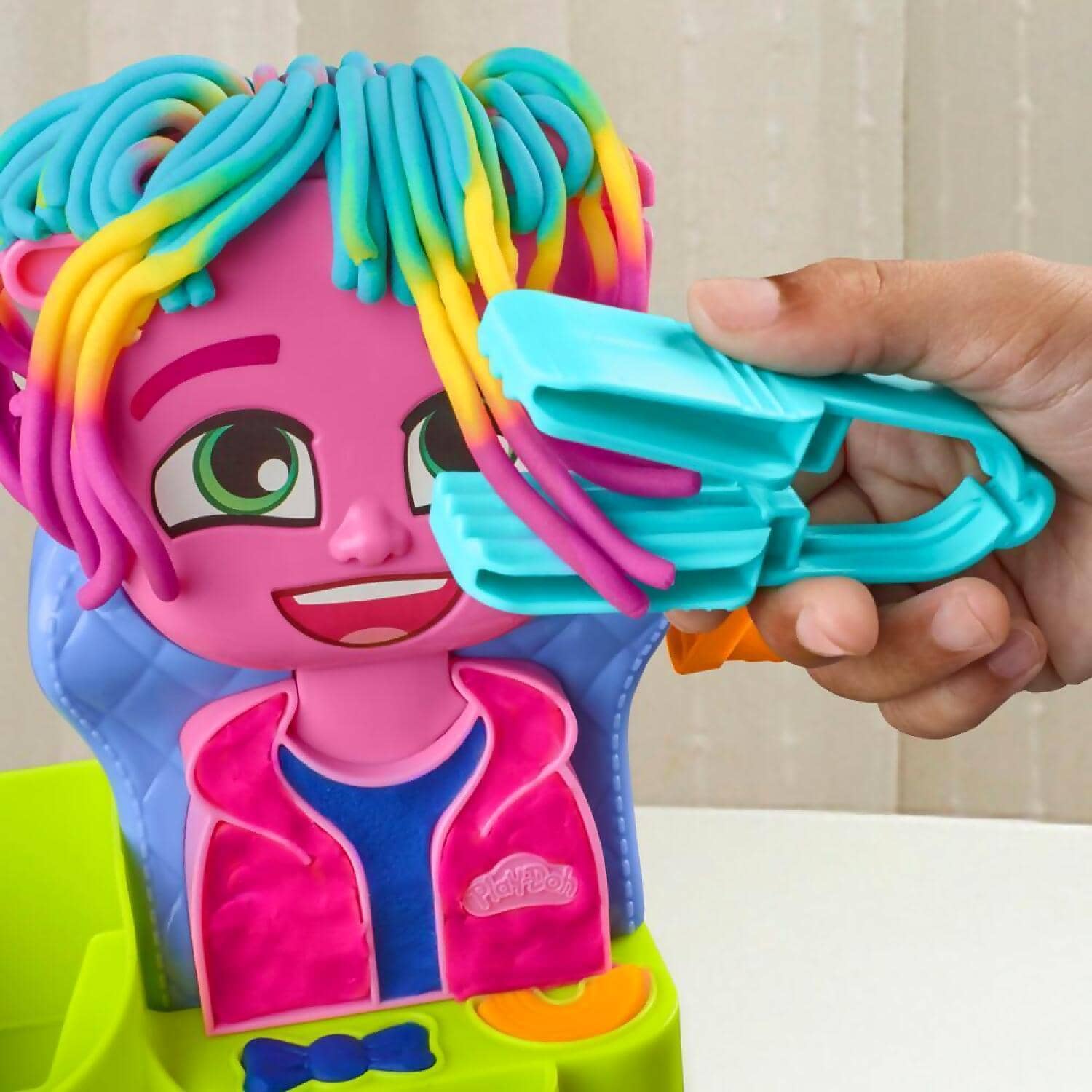 Play-Doh - Hair Stylin Salon Playset Pretend Play Toy Set For Kids Ages 3+