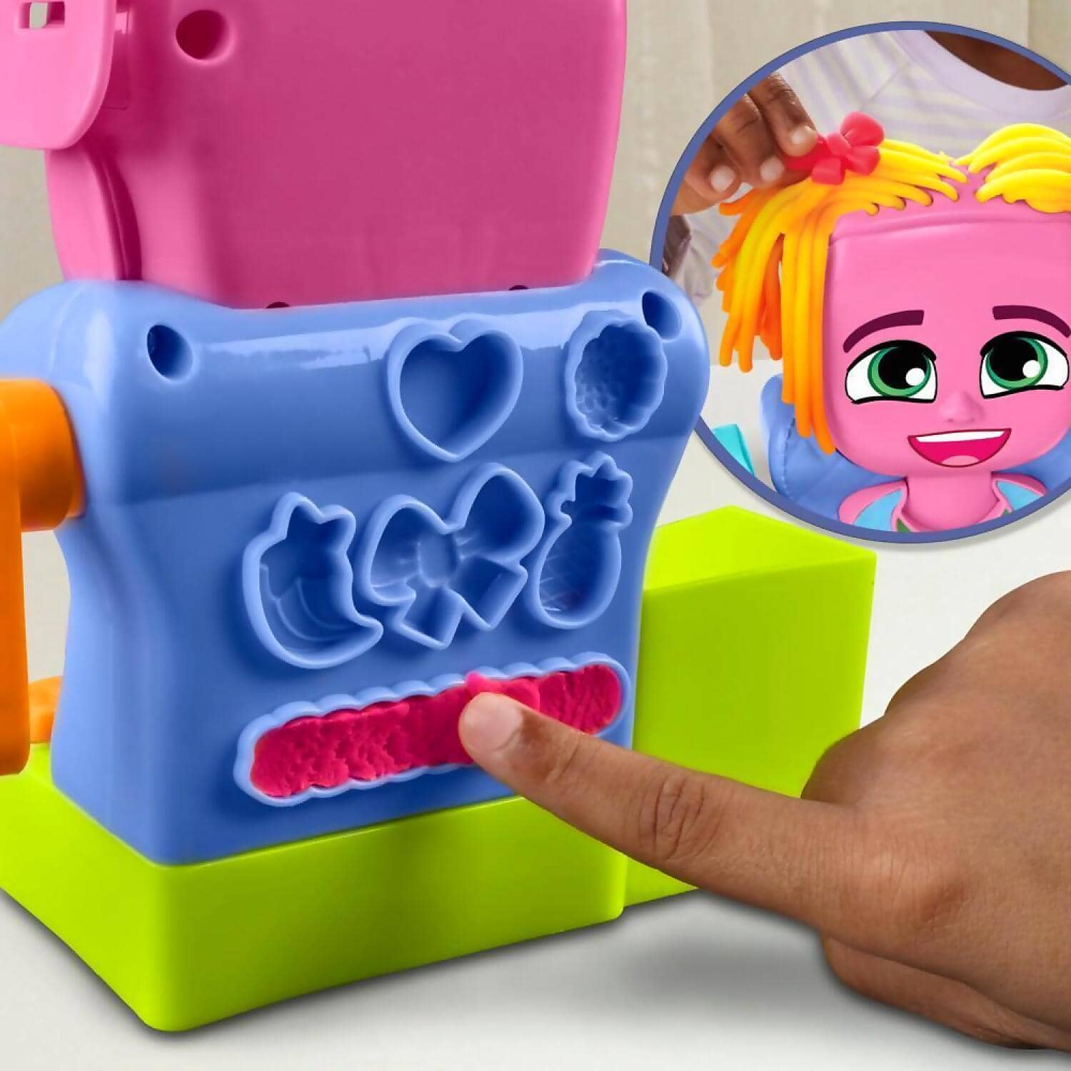 Play-Doh - Hair Stylin Salon Playset Pretend Play Toy Set For Kids Ages 3+