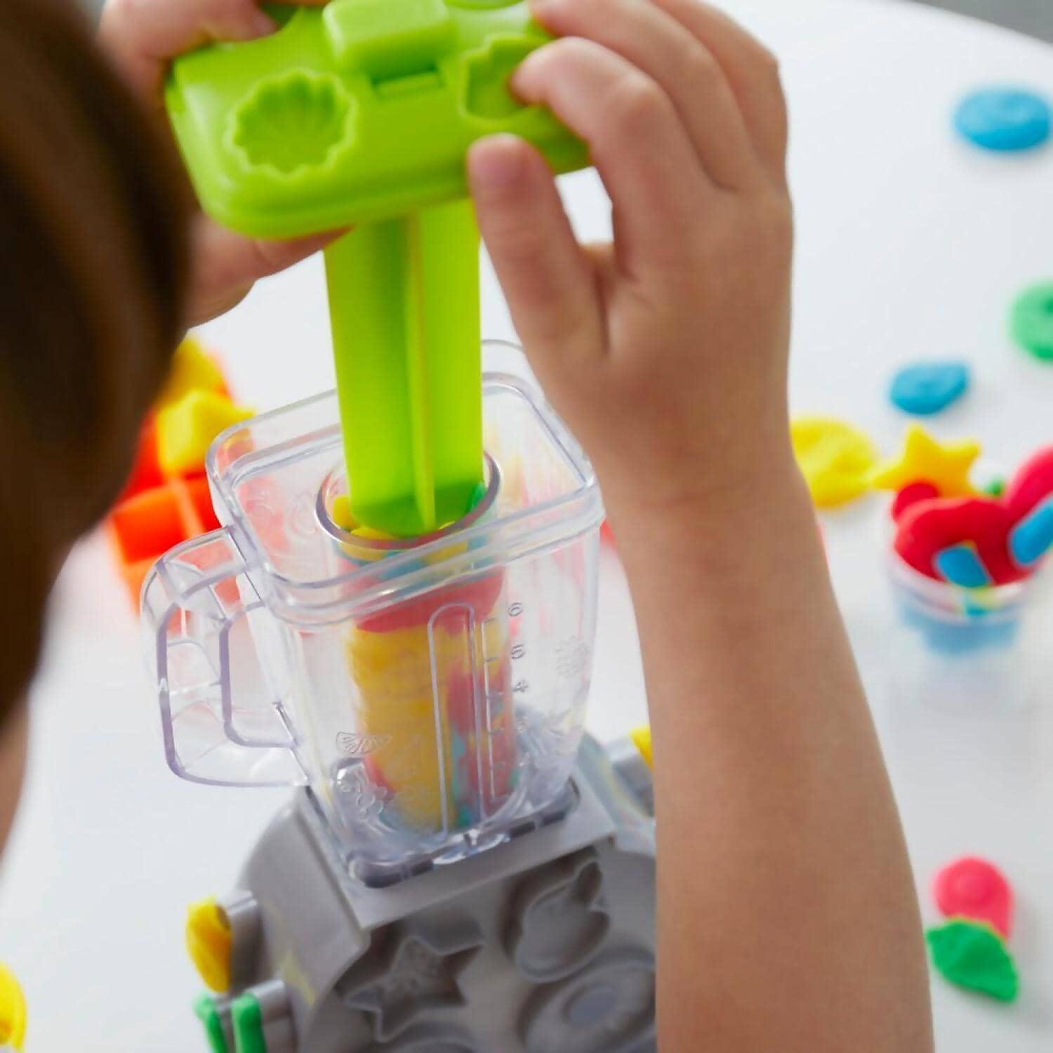 Play-Doh - Swirlin Smoothies Toy Blender Playset Play Kitchen Toys For Kids Age 3+ - Hasbro