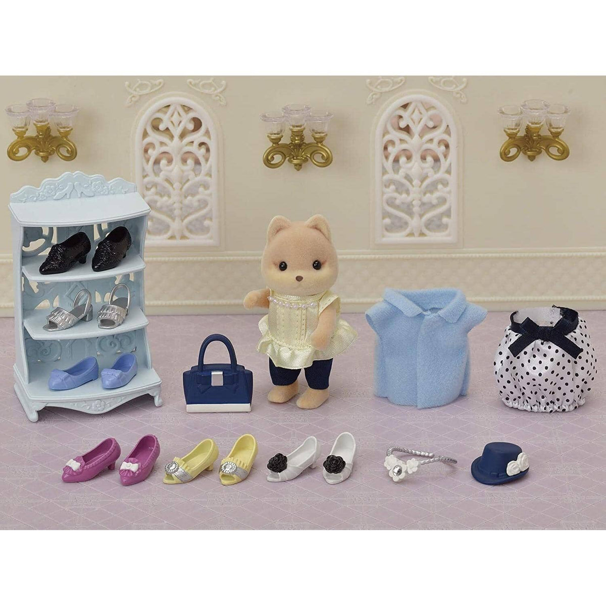 Sylvanian Families - Fashion  Playset  Shoe Shop Collection Animal Doll Playset