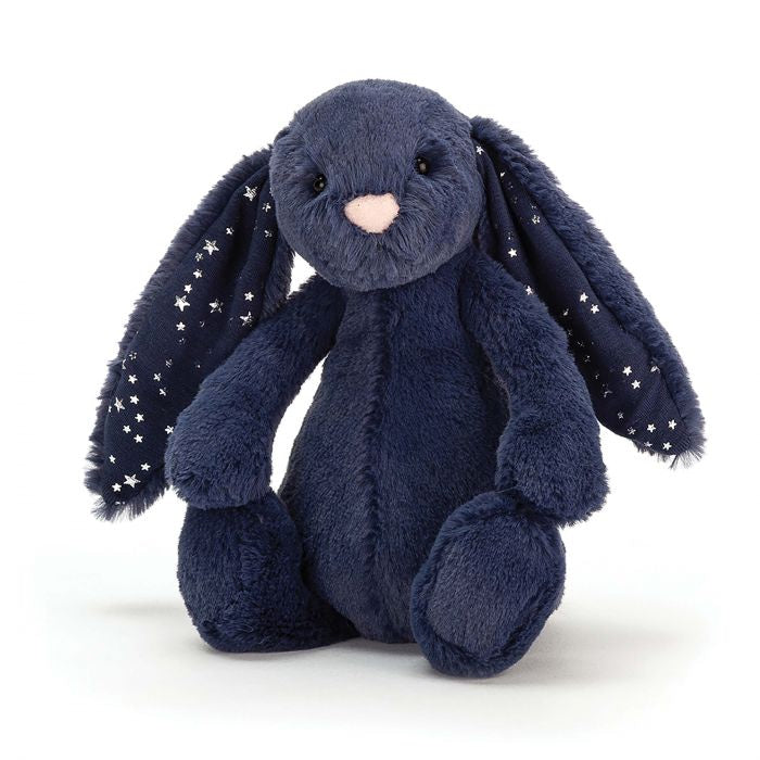 Jellycat - Bashful Stardust Bunny Small Blue 18x9x10cm