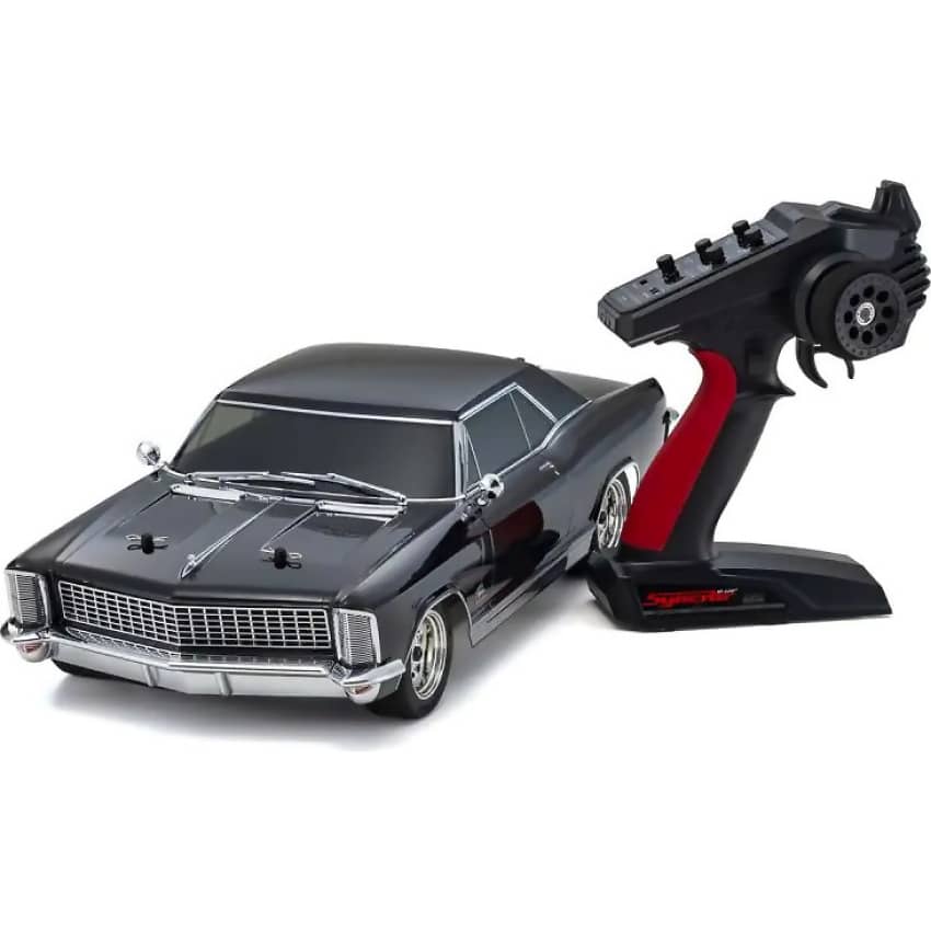 KYOSHO - 1/10 SCALE EP 4WD FAZER MK2 1965 BUICK RIVIERA REGAL BLACK ELECTRIC - REMOTE CONTROL CAR