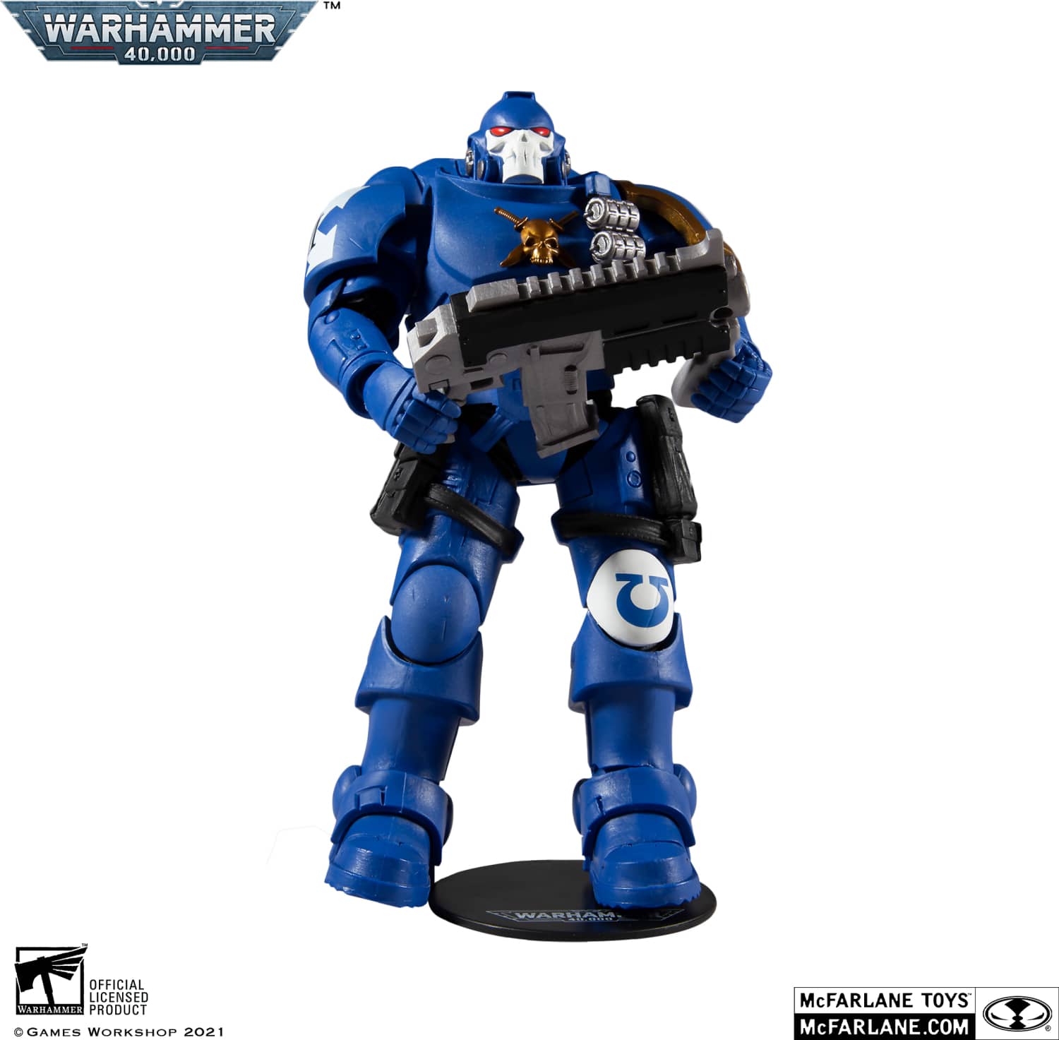 Warhammer 40k Ultramarines Reiver With Bolt Carbine
