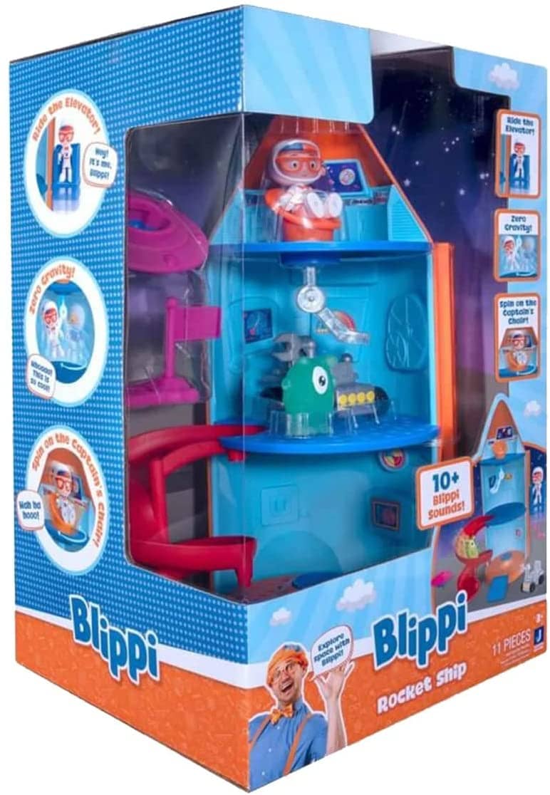 Blippi - Rocket Ship Playset