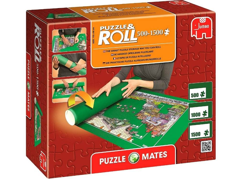 Jumbo Puzzles - Puzzle Mates Puzzle & Roll Suits Up To 1500 Jigsaw Puzzle Pieces Jumbo