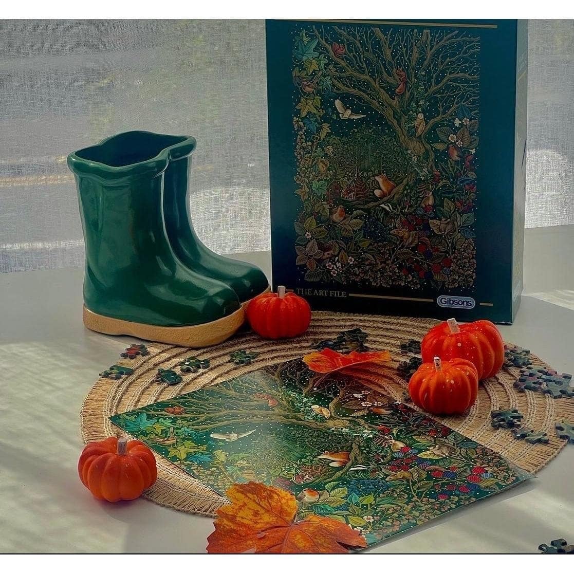 Gibsons - The Art File Secret Garden - Jigsaw Puzzle 1000 Pieces