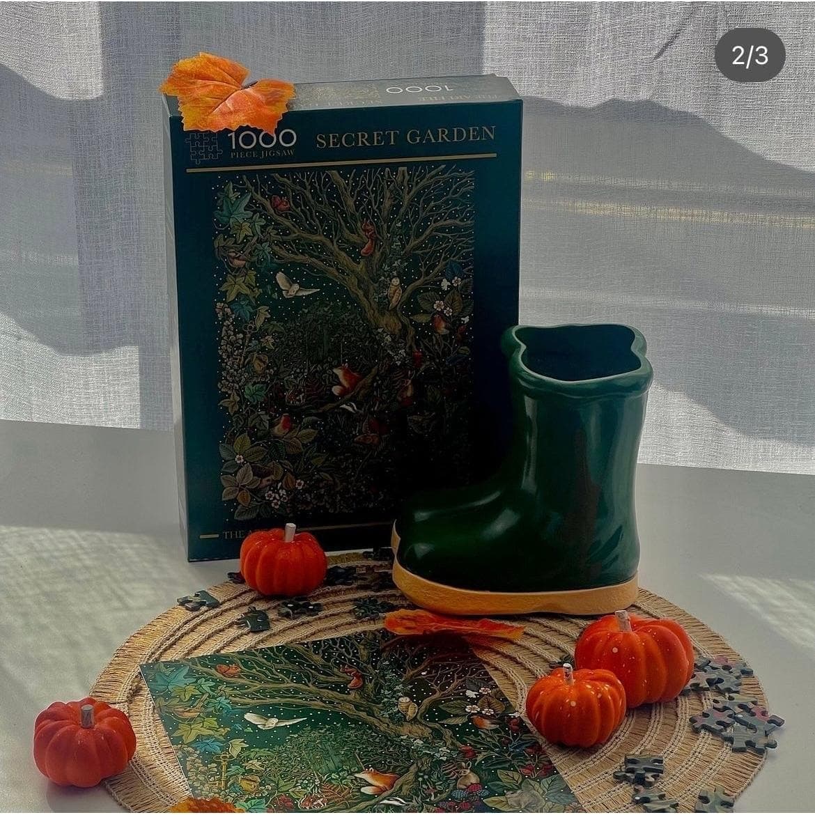 Gibsons - The Art File Secret Garden - Jigsaw Puzzle 1000 Pieces