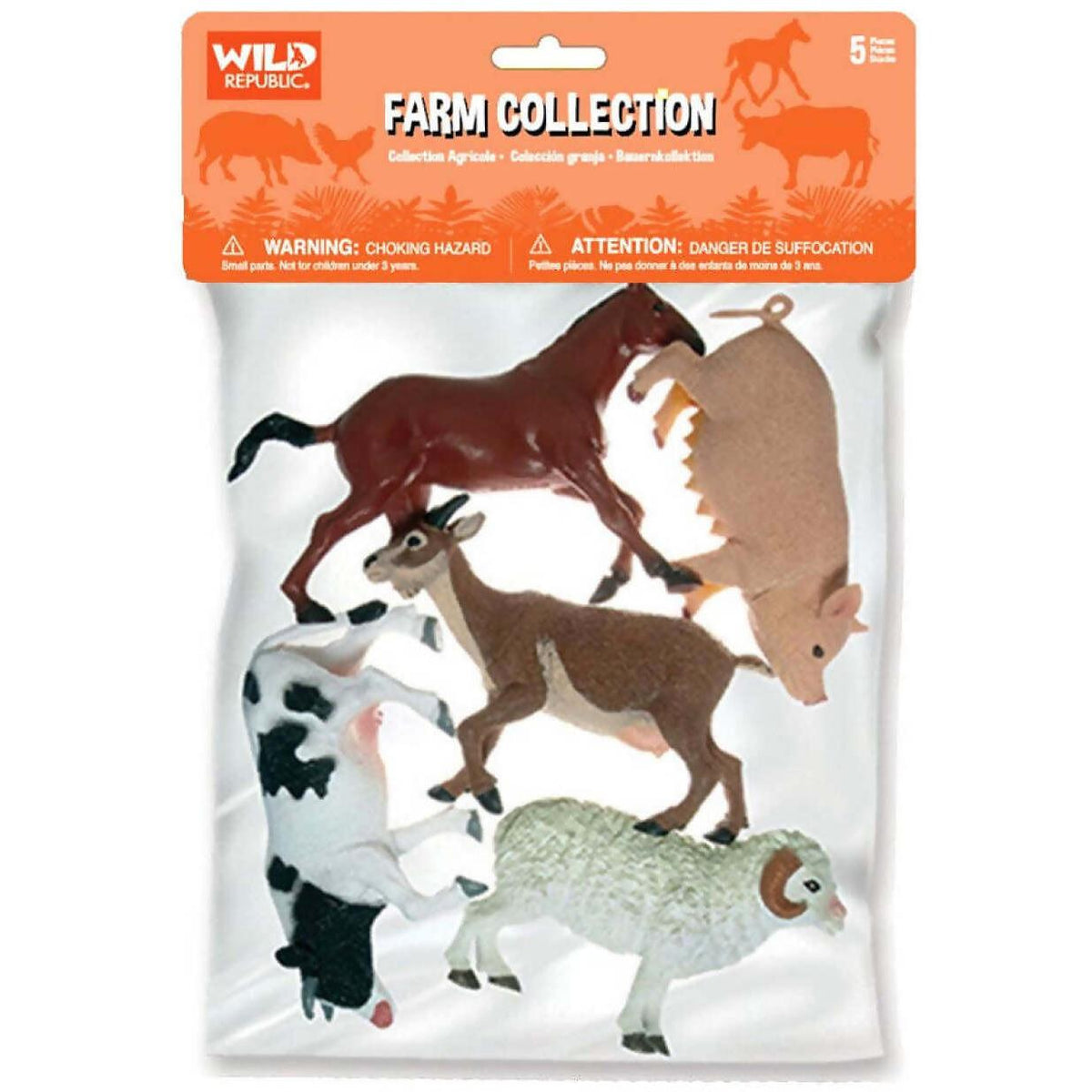 Wild Republic - Polybag Farm Animals Collection