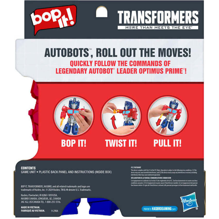 Hasbro Games - Transformers Optimus Prime Electronic Game