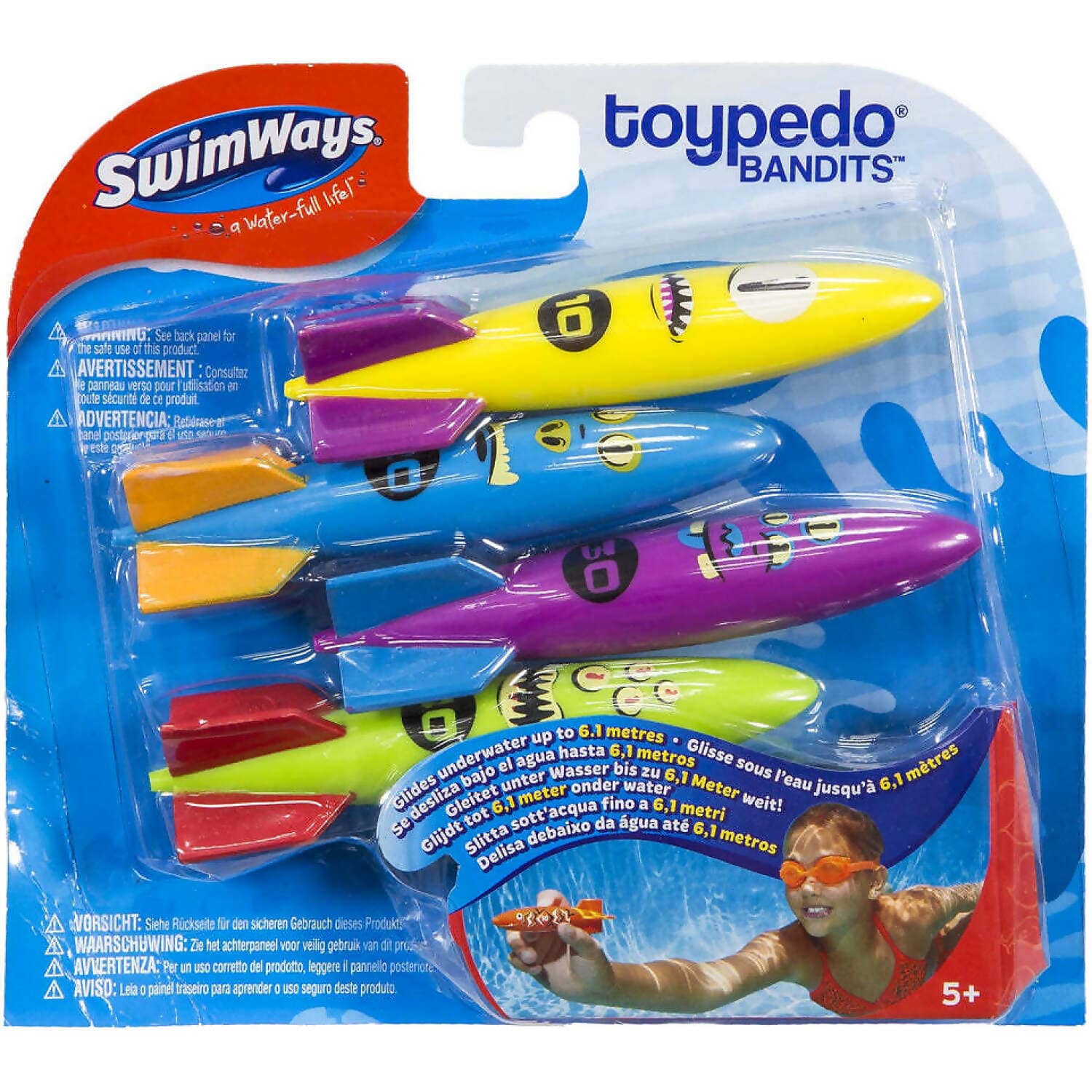 Swimways - Toypedo Bandits 4  Pack - Spin Master