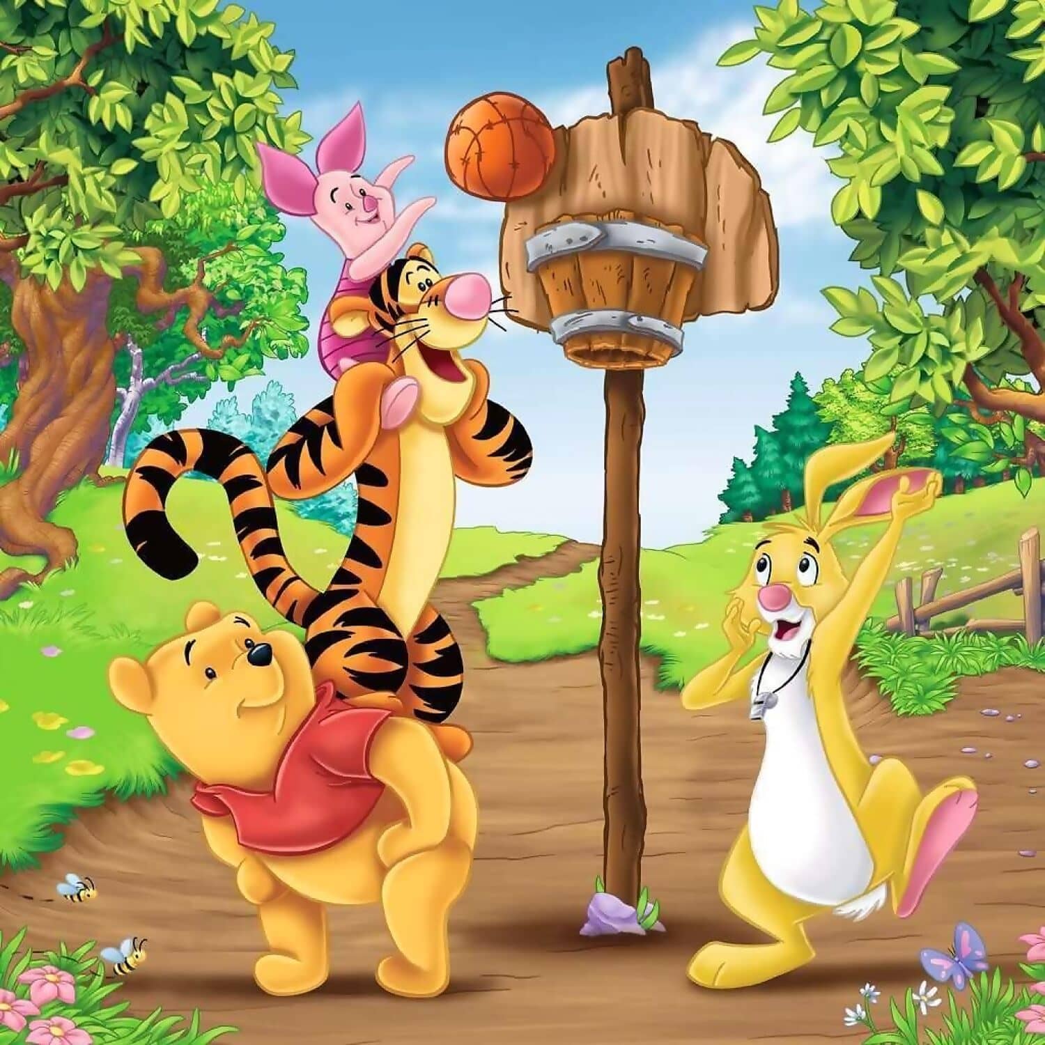 Ravensburger - Disney Winnie The Pooh - Sports Day Jigsaw Puzzle 3 X 49pc