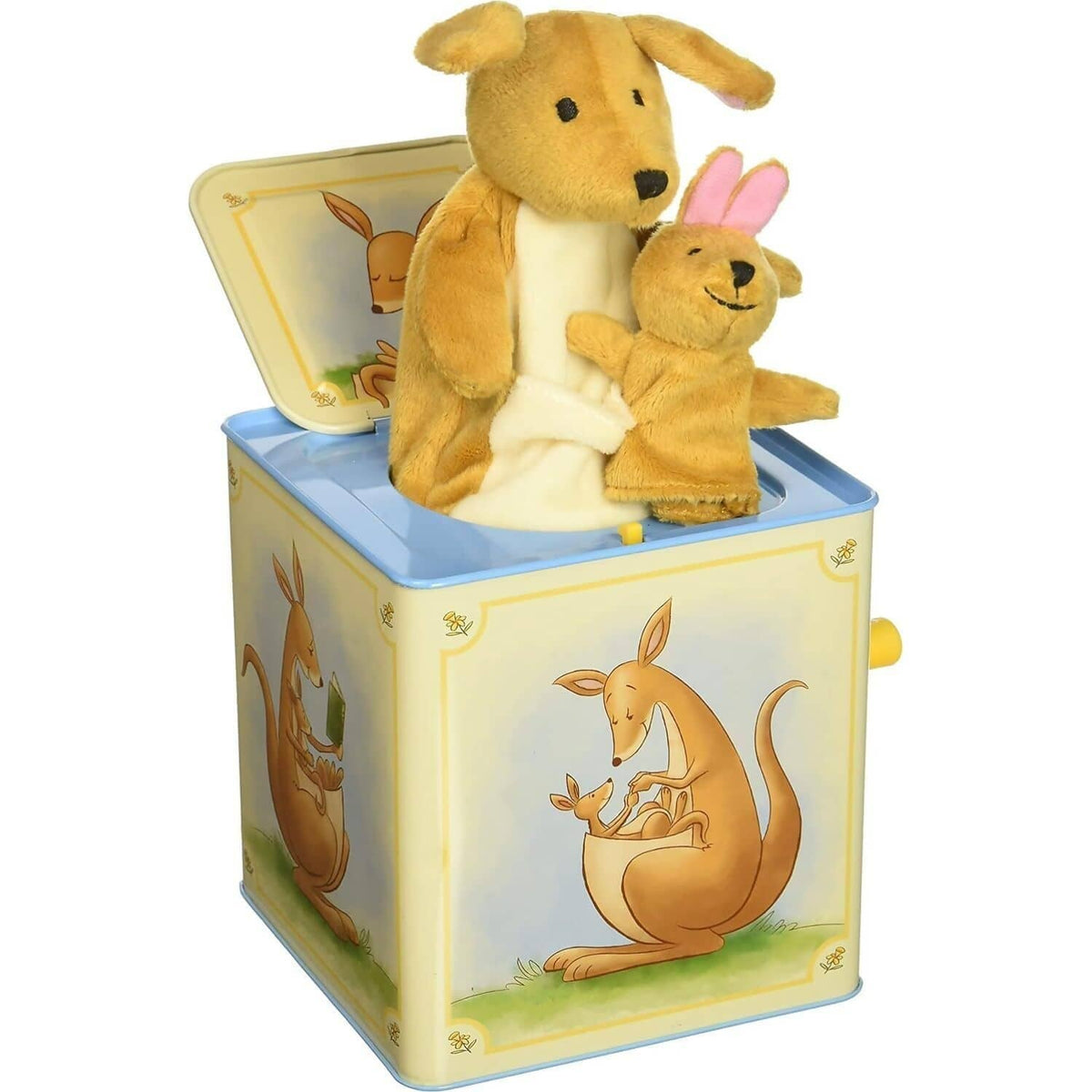 Schylling - Kangaroo Jack In The Box Musical Wind Up Toy