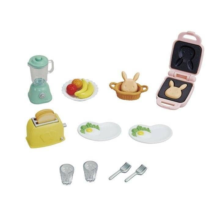 Sylvanian Families - Breakfast Animal Doll Playset