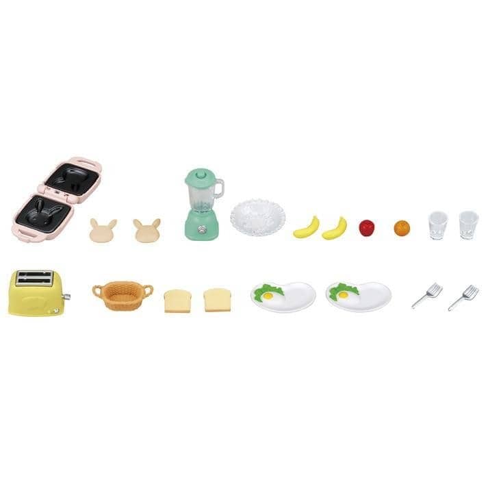 Sylvanian Families - Breakfast Animal Doll Playset