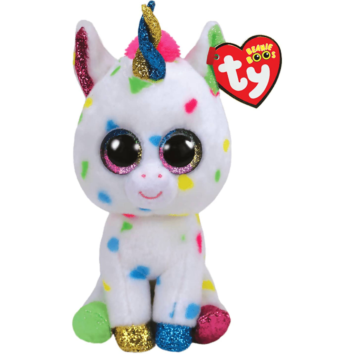Ty - Beanie Boos - Harmonie Multicolor Unicorn Large 41cm