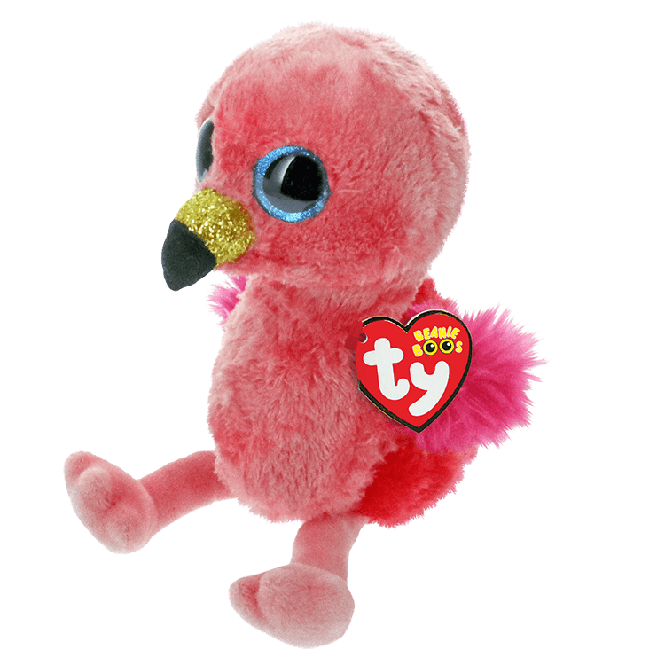 Ty - Beanie Boos - Gilda - Pink Flamingo 15cm Small