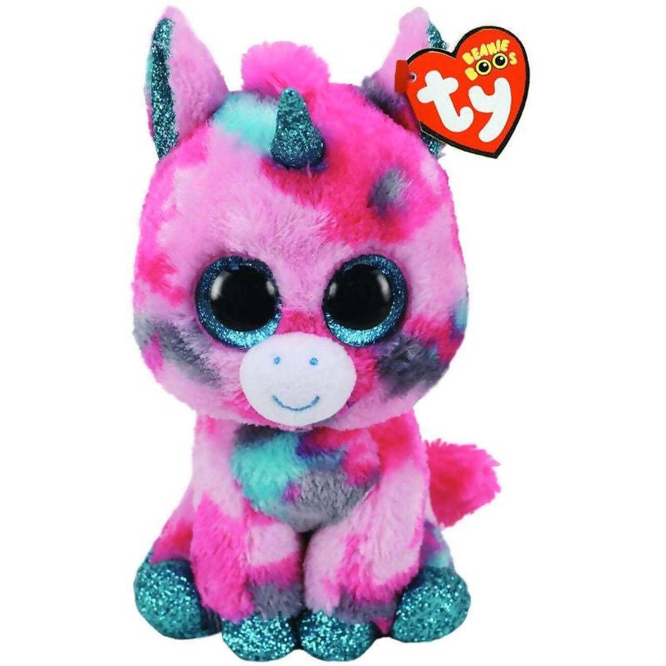 Ty - Beanie Boos - Gumball The Pink Unicorn Small 15cm