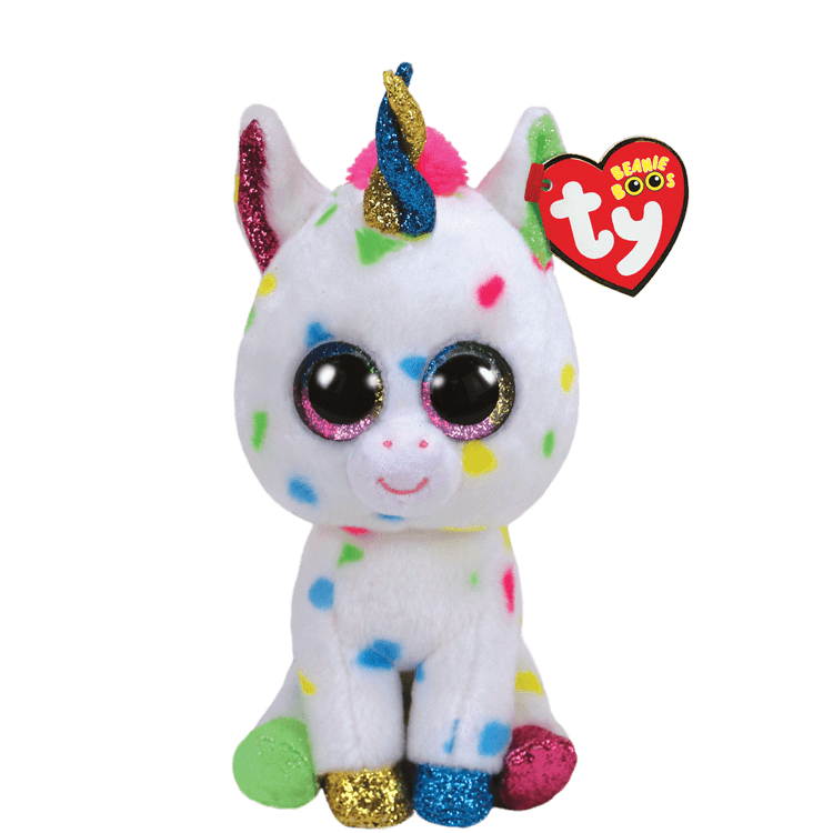 Ty - Beanie Boos - Harmonie - Multicolor Unicorn 15cm Small