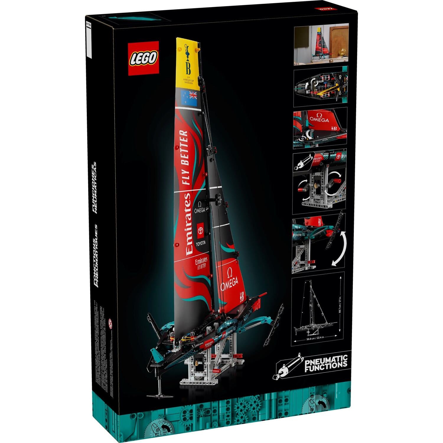 LEGO® 42174 Emirates Team New Zealand AC75 Yacht - Technic