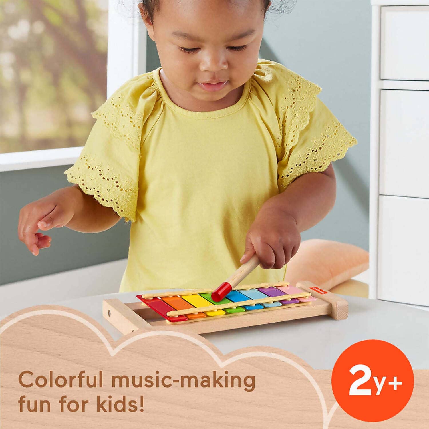 Fisher-Price - Wooden Xylophone - Mattel