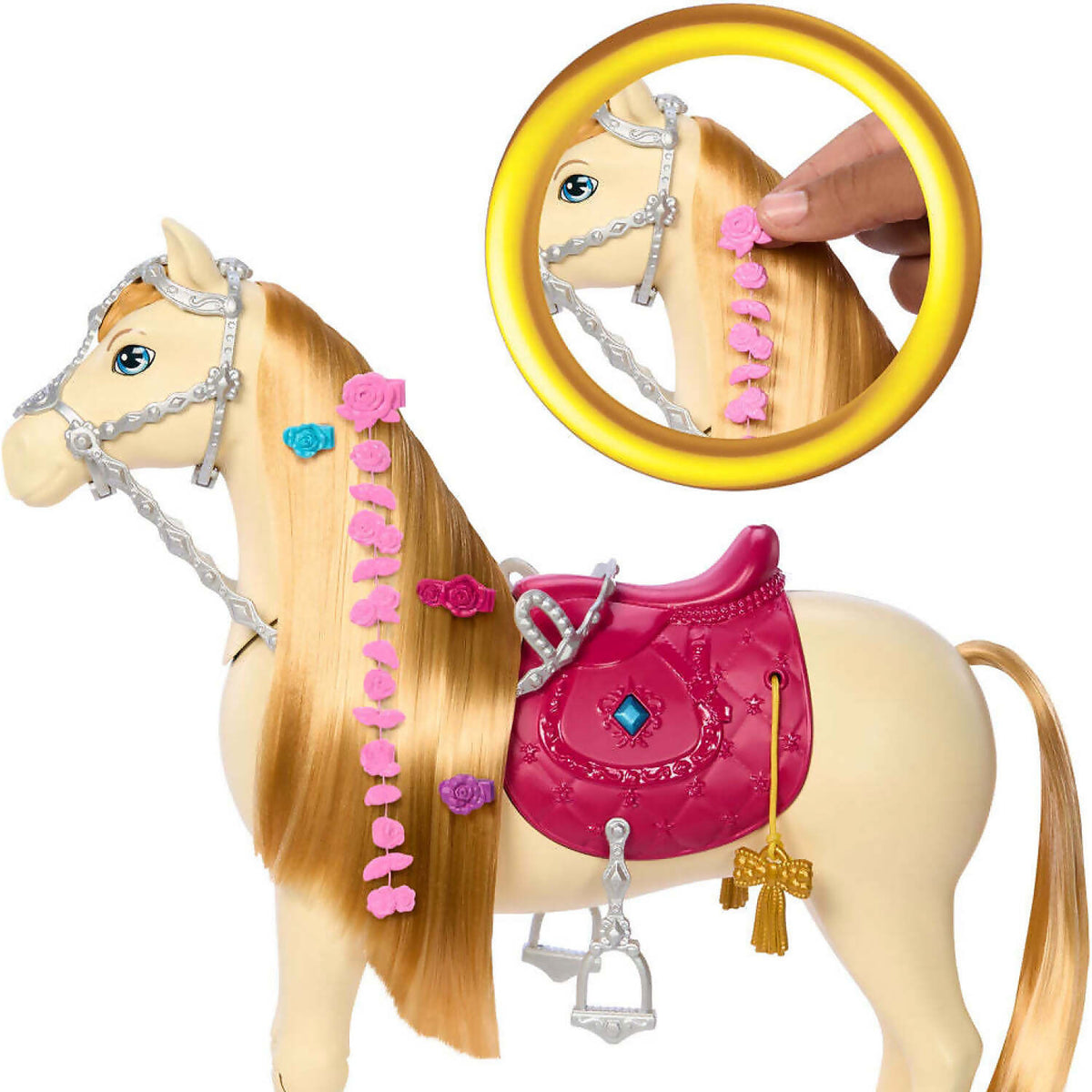 Barbie - Mysteries - The Great Horse Chase Dance And Show Horse - Mattel