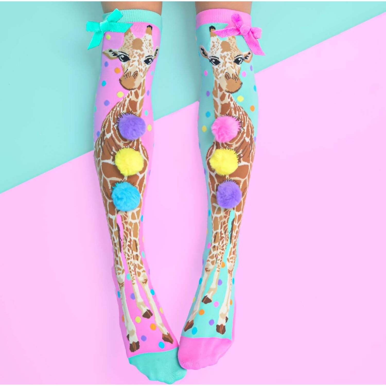 Madmia - Giraffe Socks Toddler Age 3-5y