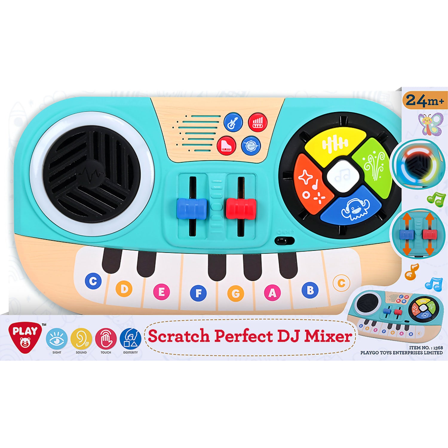 Playgo Toys Ent. Ltd - Scratch Perfect Toy Dj Mixer