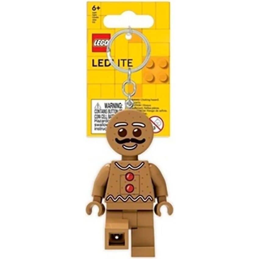 LEGO® Gingerbread Man Minifigure LED Key Light Xmas