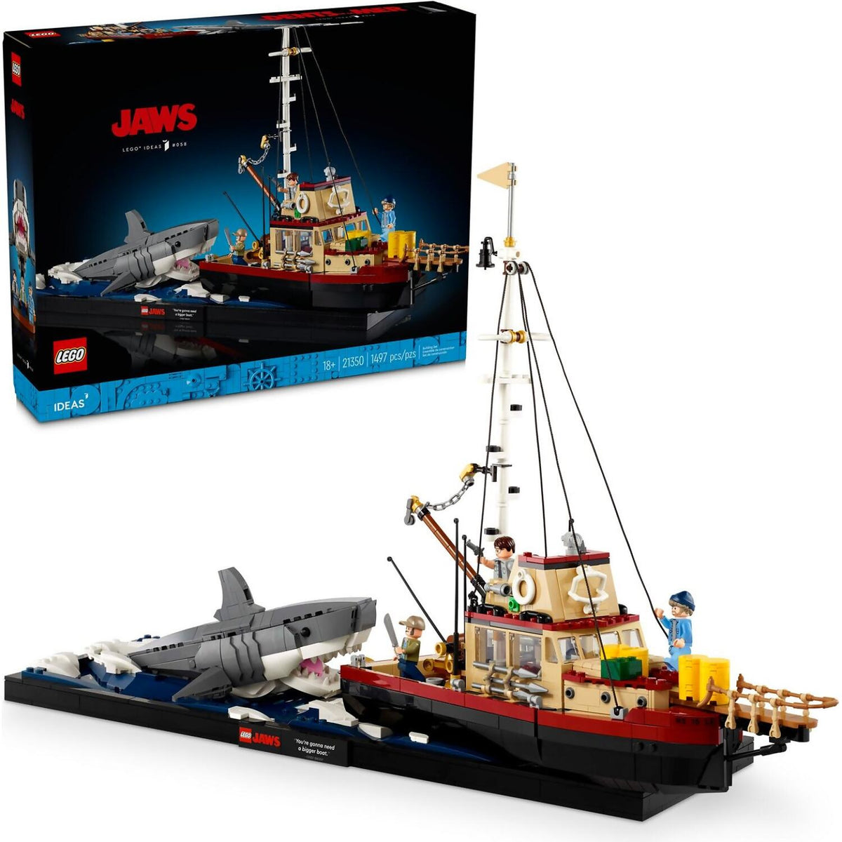LEGO® 21350 Jaws - Ideas